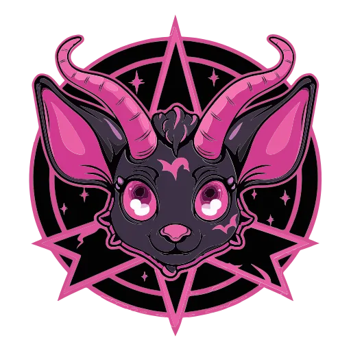 Стикер 26 Satanic Goats
