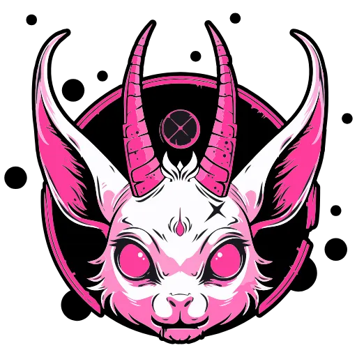 Стикер 44 Satanic Goats