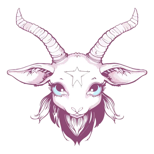 Стикер 29 Satanic Goats