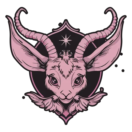 Стикер 33 Satanic Goats
