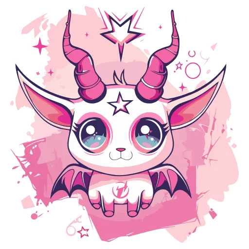 Стикер 39 Satanic Goats
