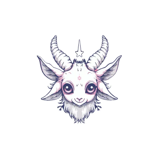 Стикер 31 Satanic Goats