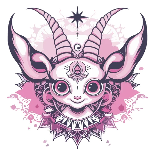 🐐 Стикер «satanic goats» для Telegram