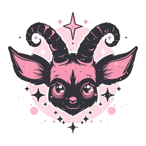🐐 Стикер «satanic goats» для Telegram