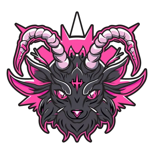 Стикерпак satanic goats для Telegram — скачать
