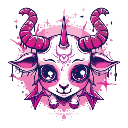 🐐 Стикер «satanic goats» для Telegram