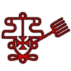 Стикер 10 Satanism