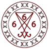 Стикер 28 Satanism