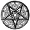 Стикер 50 Satanism