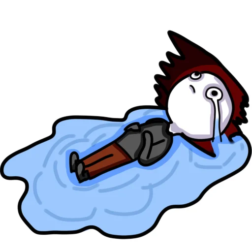 😭 Стикер «Satoon» для Telegram