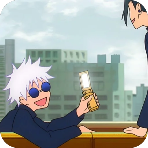 🫥 Стикер «Satoru and Suguru» для Telegram