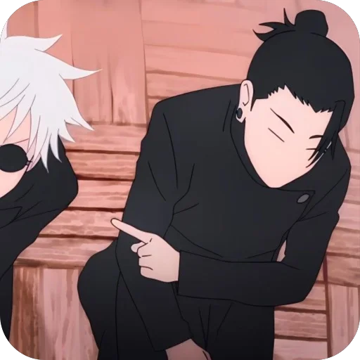 🫥 Стикер «Satoru and Suguru» для Telegram