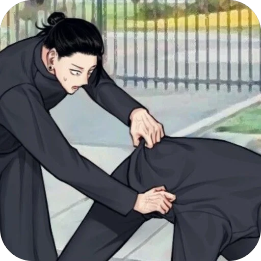 🫥 Стикер «Satoru and Suguru» для Telegram