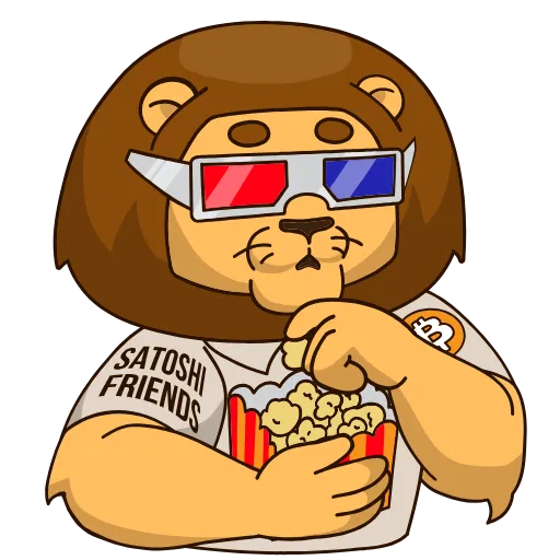 🤔 Стикер «SatoshiFriends» для Telegram