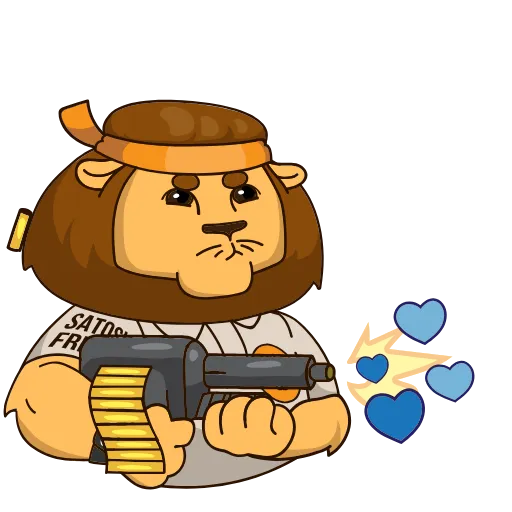 😏 Стикер «SatoshiFriends» для Telegram