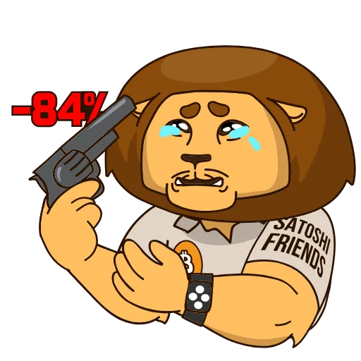 😭 Стикер «SatoshiFriends» для Telegram