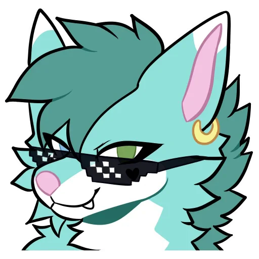 😎 Стикер «Saturn Husky!» для Telegram