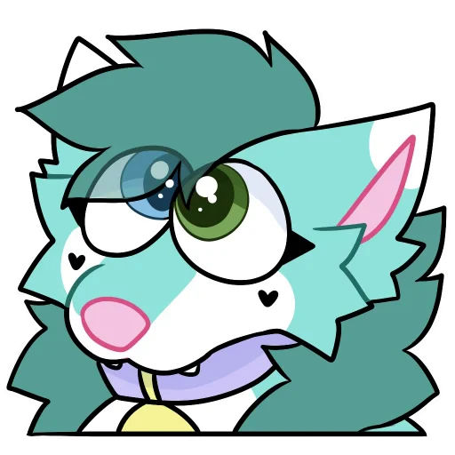 👁 Стикер «Saturn Husky!» для Telegram