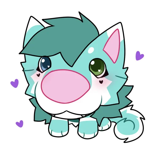 🥺 Стикер «Saturn Husky!» для Telegram