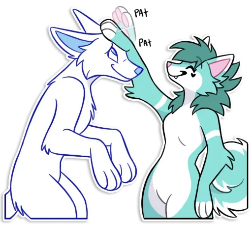 😁 Стикер «Saturn Husky!» для Telegram