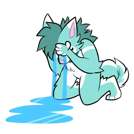 😭 Стикер «Saturn Husky!» для Telegram