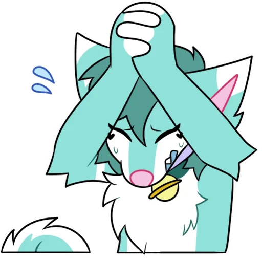 😫 Стикер «Saturn Husky!» для Telegram