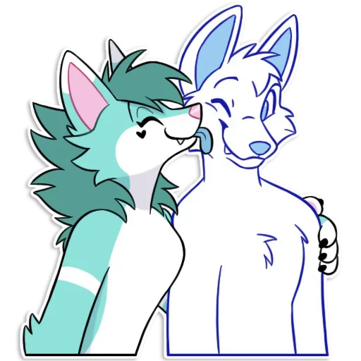😚 Стикер «Saturn Husky!» для Telegram