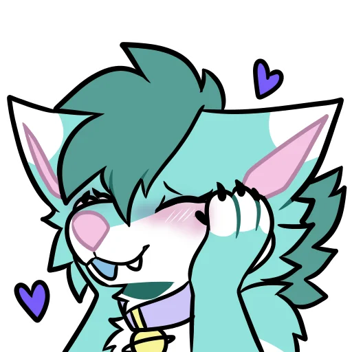 🥰 Стикер «Saturn Husky!» для Telegram