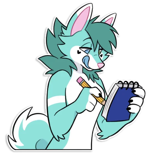 📝 Стикер «Saturn Husky!» для Telegram