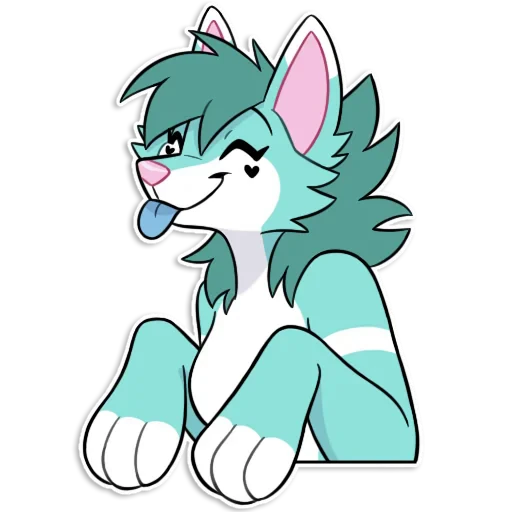 Стикерпак «Saturn Husky!» для Telegram — обложка