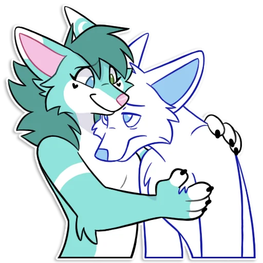 🫂 Стикер «Saturn Husky!» для Telegram