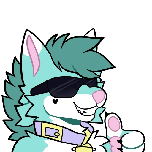 😎 Стикер «Saturn Husky!» для Telegram