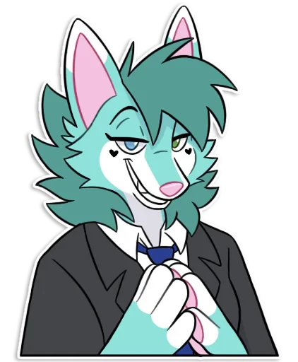 😏 Стикер «Saturn Husky!» для Telegram