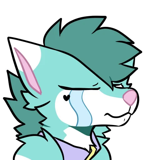 😭 Стикер «Saturn Husky!» для Telegram