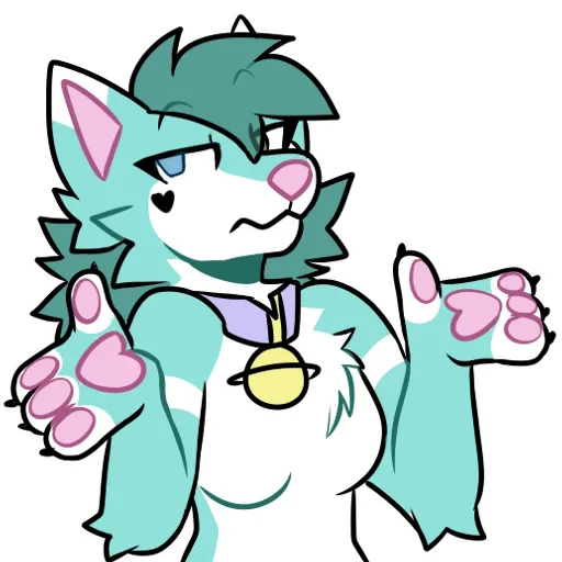 🤷‍♀️ Стикер «Saturn Husky!» для Telegram