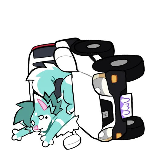 💀 Стикер «Saturn Husky!» для Telegram