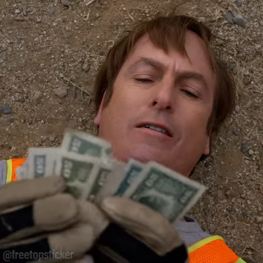 💰 Стикер «Better Call Saul» для Telegram