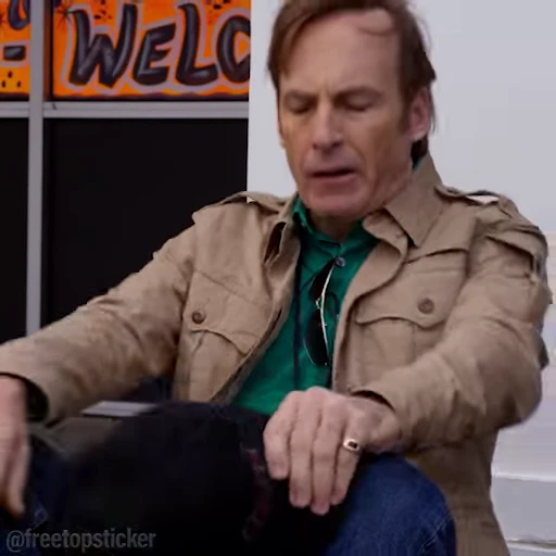 😔 Стикер «Better Call Saul» для Telegram