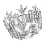 Стикер 30 gray emoji
