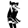 Стикер 47 gray emoji
