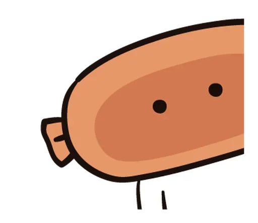 🌭 Стикер «sausage boi» для Telegram