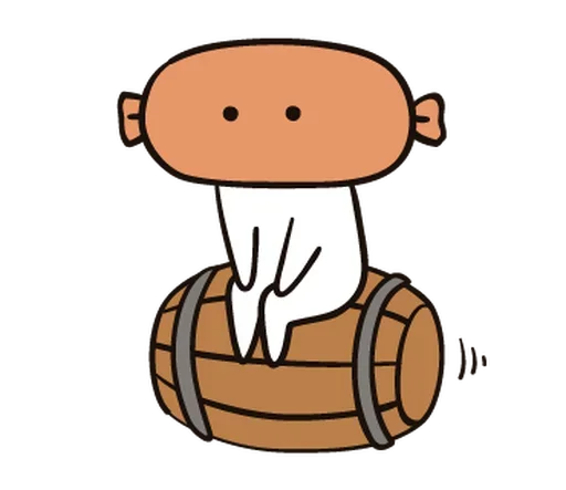 🌭 Стикер «sausage boi» для Telegram