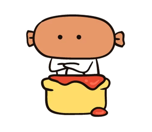 🌭 Стикер «sausage boi» для Telegram
