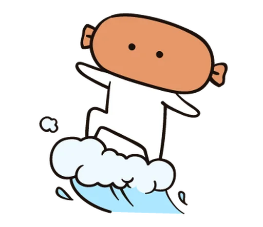 🌭 Стикер «sausage boi» для Telegram