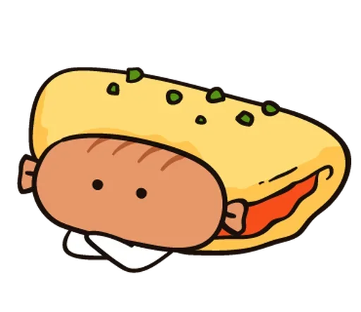 🌭 Стикер «sausage boi» для Telegram