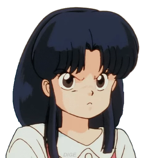 😑 Стикер «RANMA1/2» для Telegram