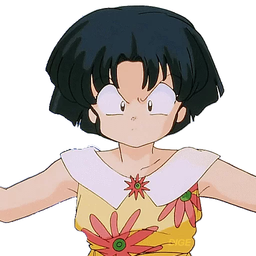 😶 Стикер «RANMA1/2» для Telegram