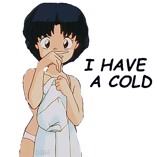 🤒 Стикер «RANMA1/2» для Telegram