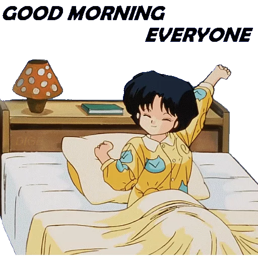 🛏 Стикер «RANMA1/2» для Telegram