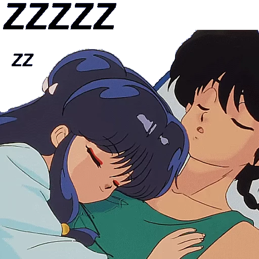 😴 Стикер «RANMA1/2» для Telegram